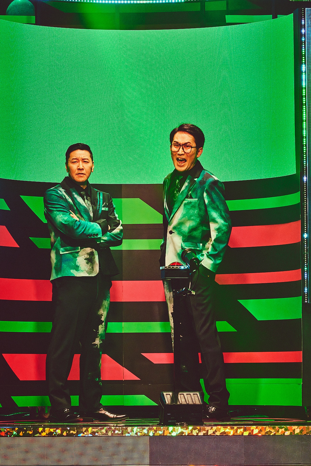 「THEゴールデンコンビ」に挑むシソンヌじろうとチョコレートプラネット長田。