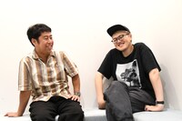 左からウエストランド井口、飯塚大悟。