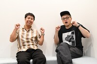 左からウエストランド井口、飯塚大悟。