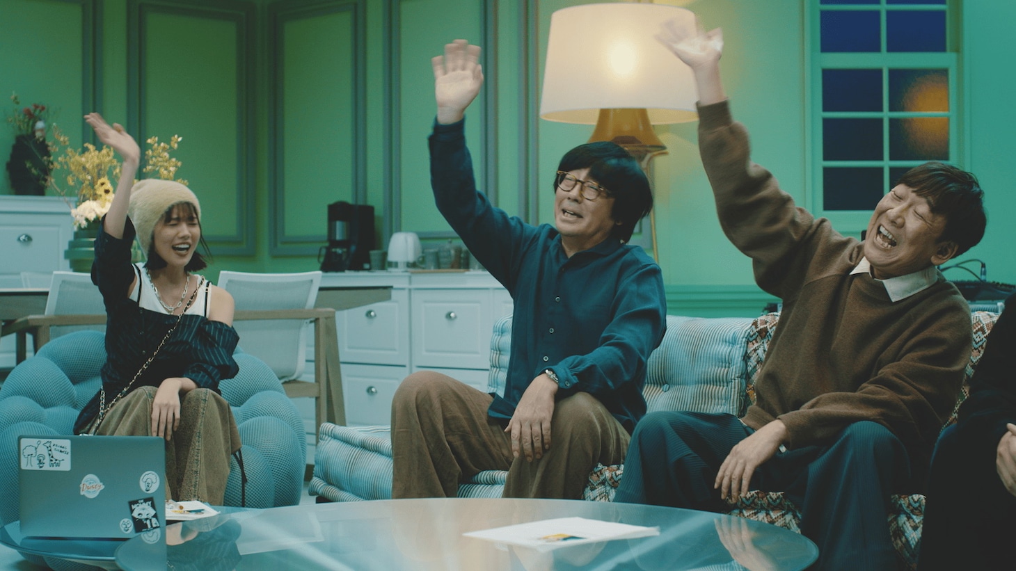 「鬼のドッキリで涙」より。