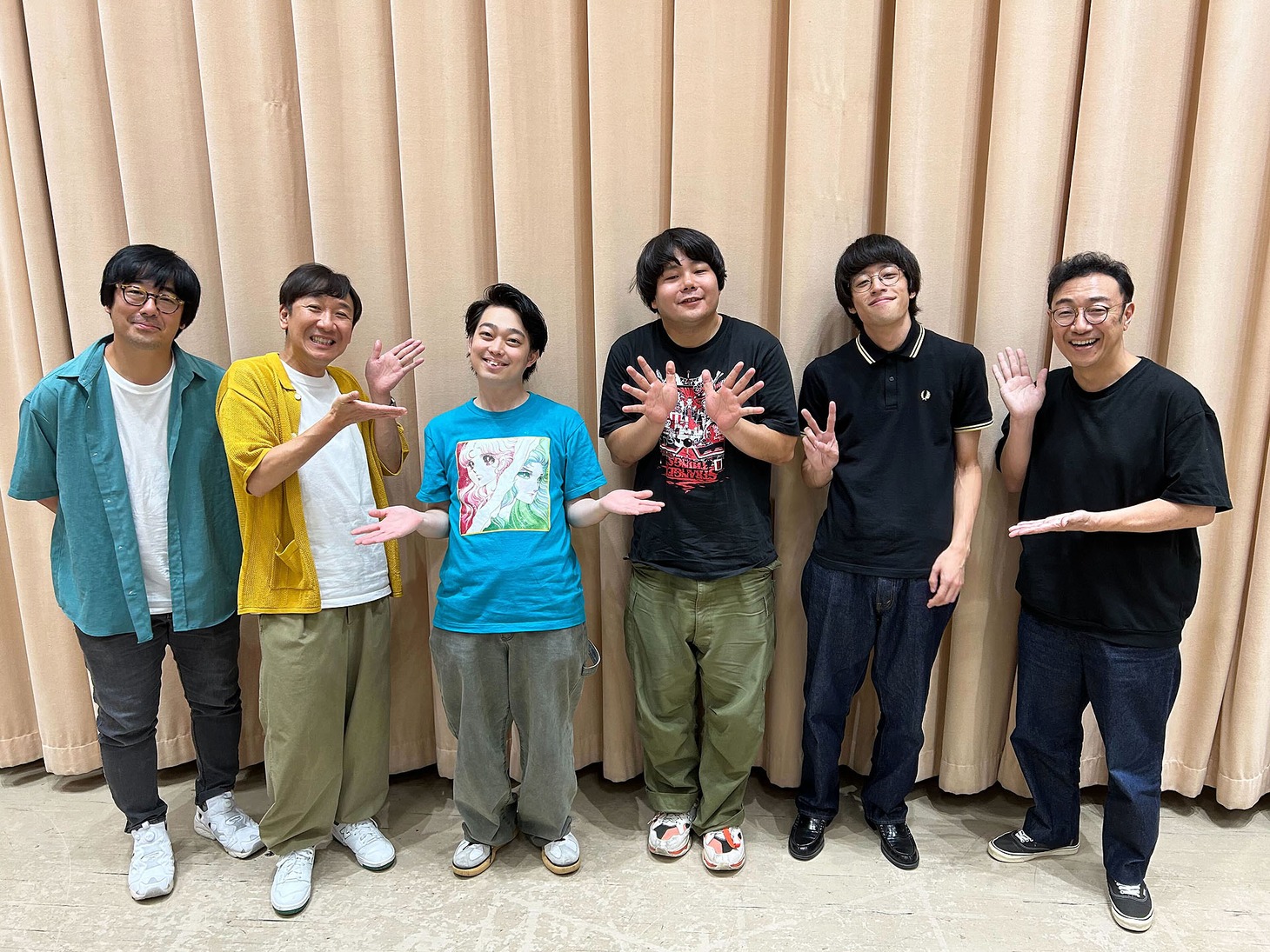 東京03とイノシカチョウ。