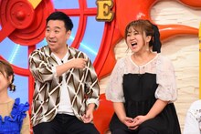 左から月亭八光、SHINO。(c)関西テレビ