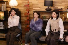 左から伊原六花、村重杏奈、3時のヒロイン福田。(c)関西テレビ