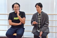 左から、見取り図・盛山、ナインティナイン矢部。