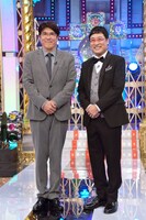 石橋貴明と南海キャンディーズ山里。