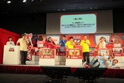 「ピノTV」PRイベントのワンシーン。