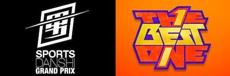 「最強スポーツ男子頂上決戦」「ザ・ベストワン」ロゴ