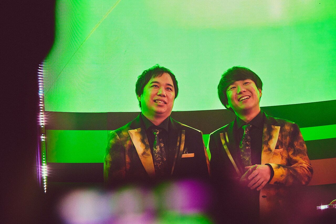 「THEゴールデンコンビに挑む霜降り明星せいや、ハナコ秋山。