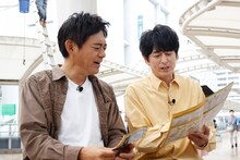 「華丸丼と大吉麺」に出演する博多華丸・大吉