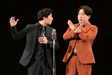 「マイナビ Laughter Night GRAND STAGE」でネタを披露する金魚番長