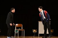 「マイナビ Laughter Night GRAND STAGE」でネタを披露するサスペンダーズ