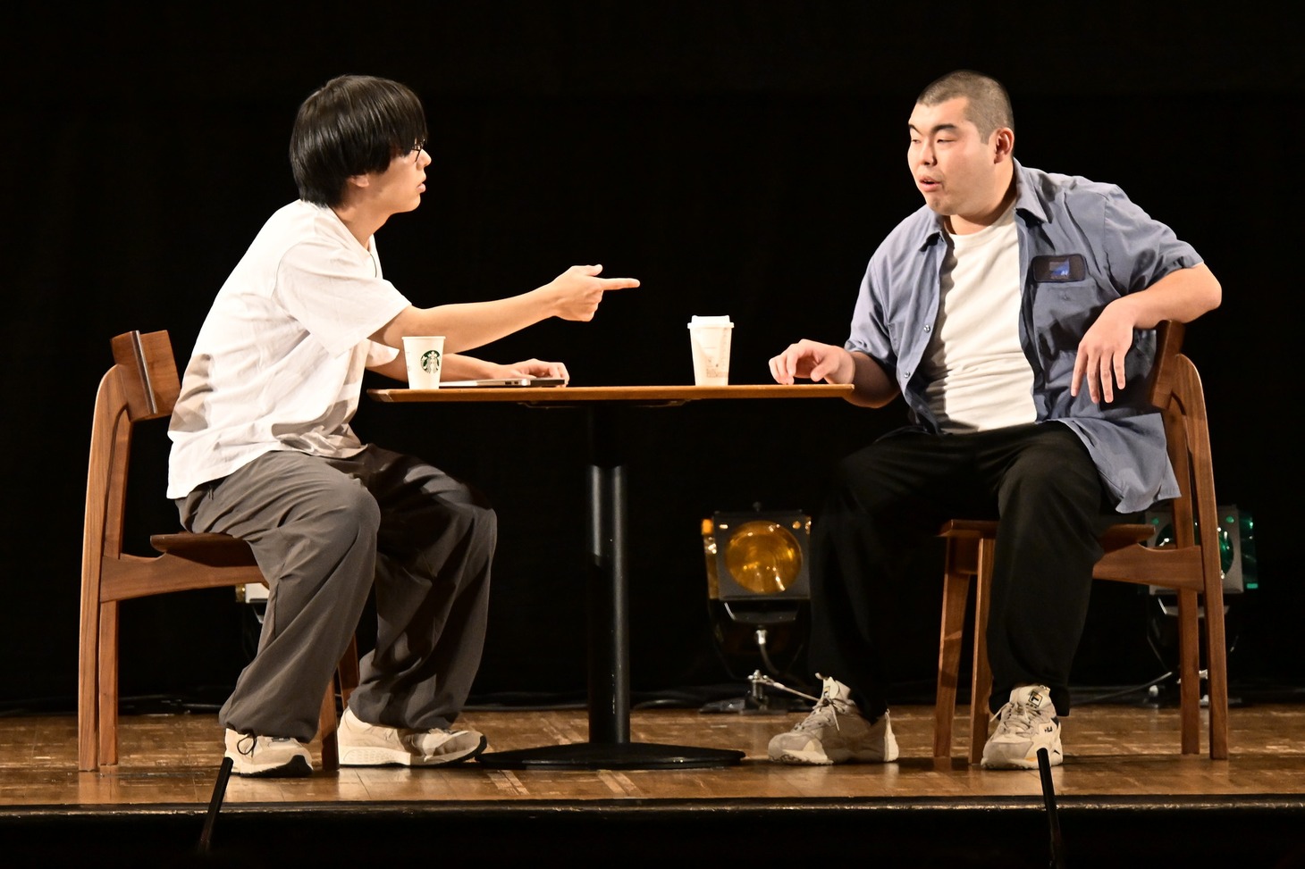 「マイナビ Laughter Night GRAND STAGE」でネタを披露する金の国