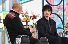 「A-Studio+」に出演する左から、笑福亭鶴瓶、斎藤工
