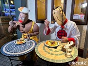 企画「キン肉マン超人散歩」シリーズ第1弾で展開される「ラーメンマンとカレクックのラーメンとカレーだけ散歩」