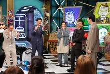 「千鳥かまいたちアワー」のワンシーン。左から千鳥、堂本剛、かまいたち