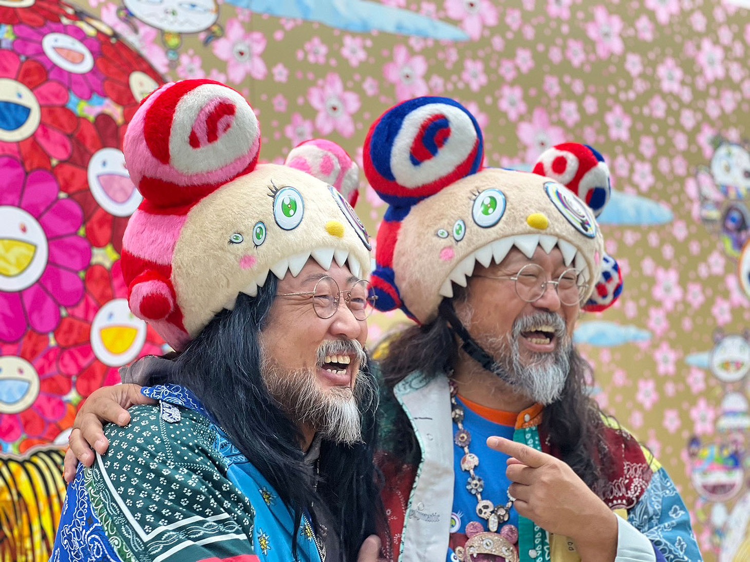 村上隆と村上隆二（ロバート秋山）