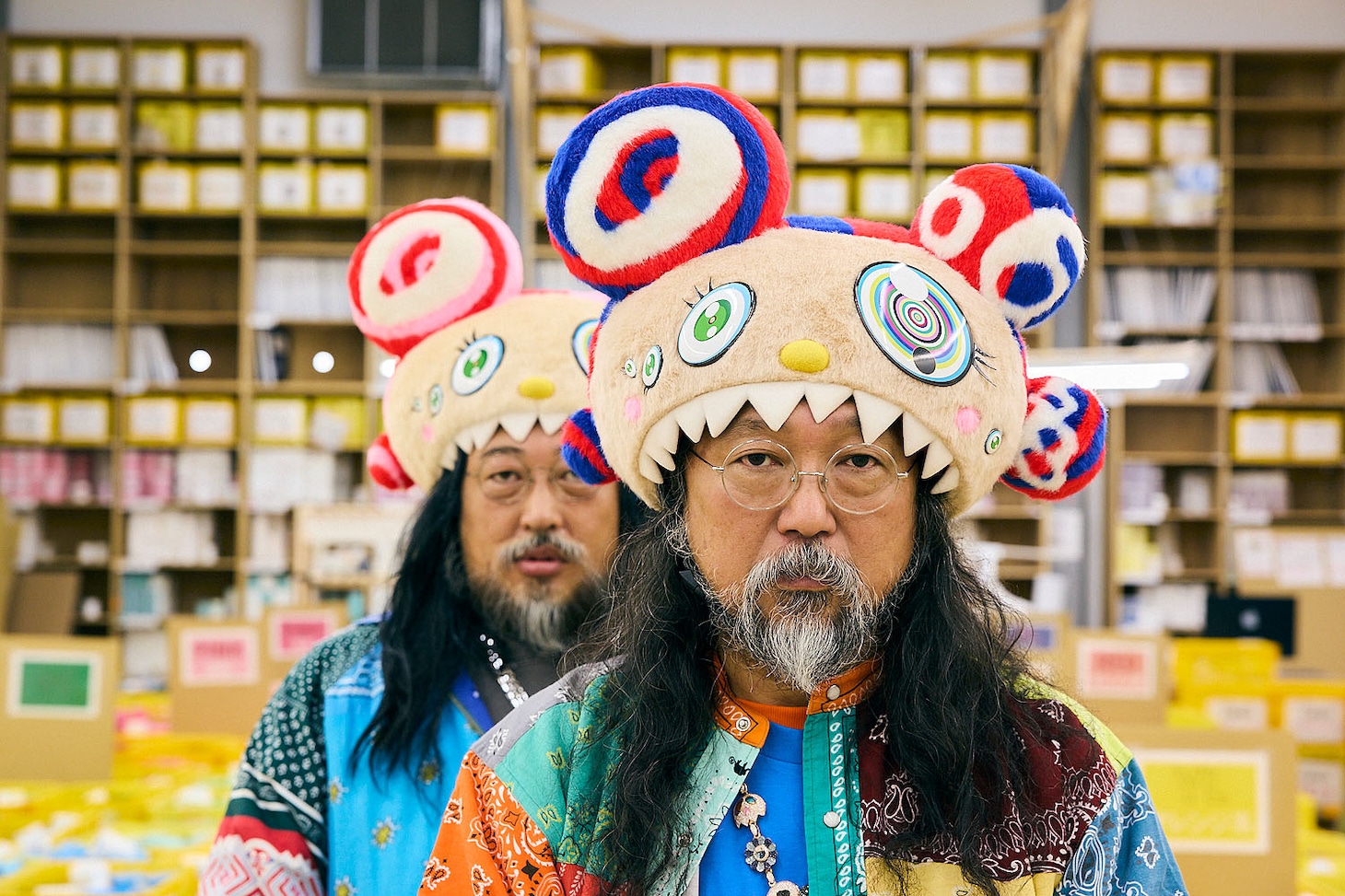 村上隆と村上隆二（ロバート秋山）