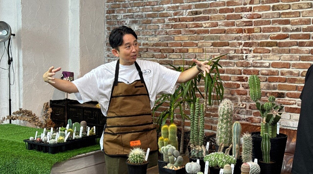 「有吉園芸」プライベートで育てているサボテンの魅力に迫る「見てるだけで楽しい」