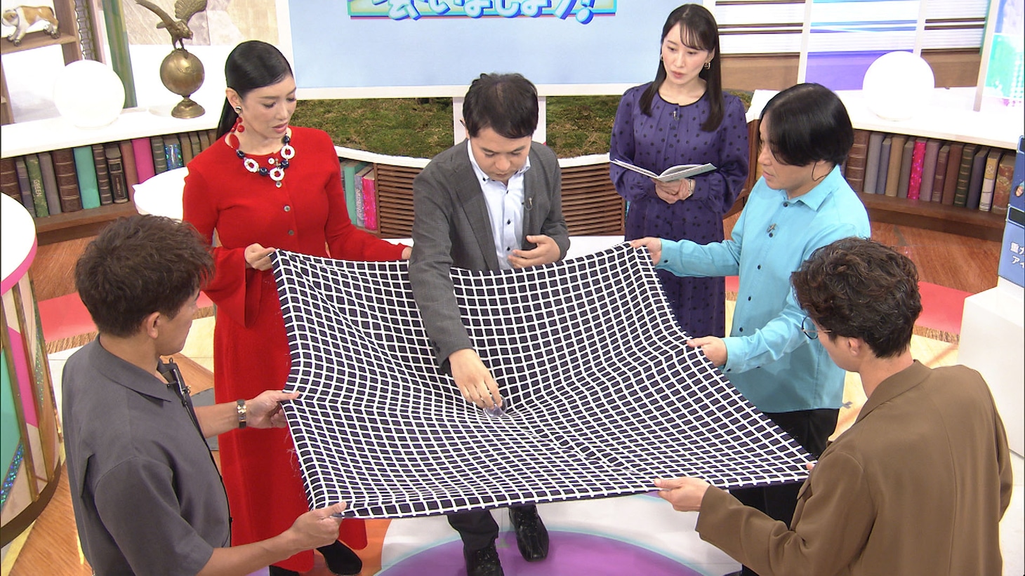 専門家と共に実験