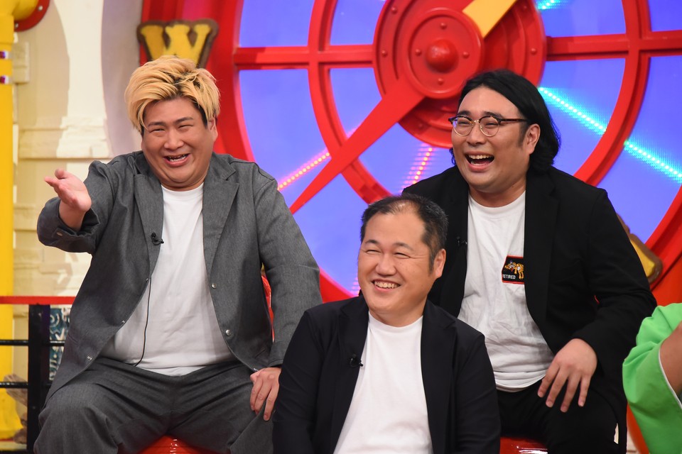 「マルコポロリ！」に出演するビスケットブラザーズ