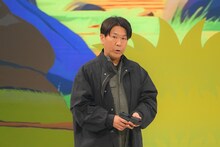 密猟団のボス役のFUJIWARA藤本