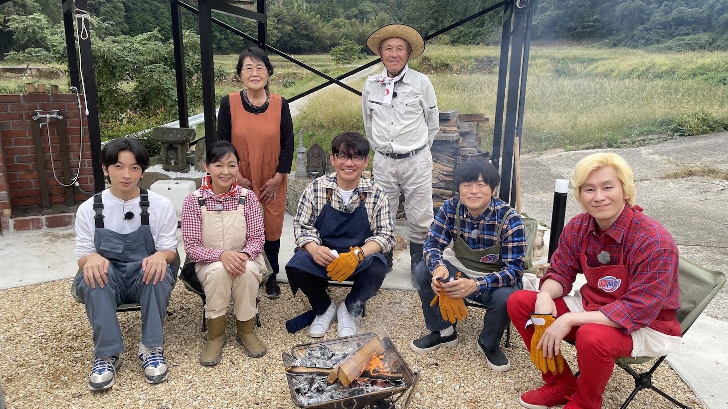 「家事ヤロウ!!!」にて大分で暮らす財前直見のもとを訪れる一同
