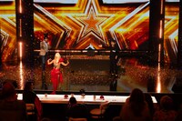 市川こいくちが出演した「Supertalent Croatia」の様子