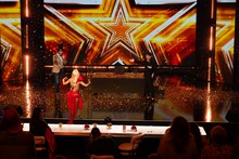 市川こいくちが出演した「Supertalent Croatia」の様子