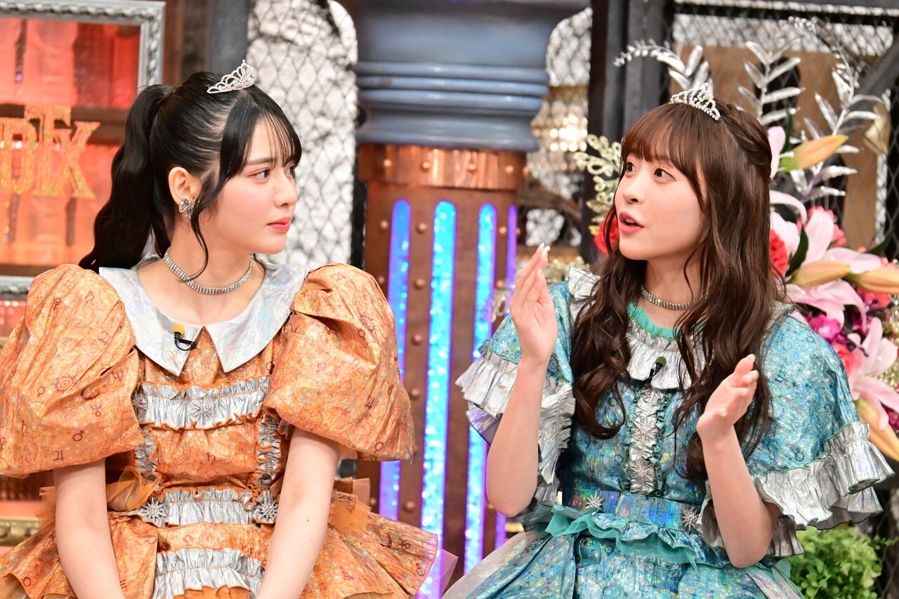 w.s 鎮西寿々歌・櫻井優衣 2個 w.s 鎮西寿々歌・櫻井優衣 2個 FRUITS ZIPPER」櫻井優衣＆鎮西寿々歌