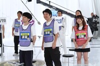 「千原ジュニアの座王」に参戦するダウ90000の（左から）蓮見、園田、吉原