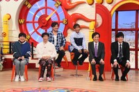 左からラバーガール、アルコ＆ピース、ザ・ギース