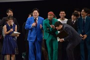 「マイナビ Laughter Night 第10回チャンピオンLIVE」でセンチネル・トミサットが立川談志に扮したワンシーン