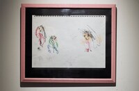 「行方不明展」の様子