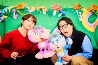 「みんなテレビ」に出演するラランド・サーヤ、令和ロマンくるま