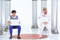 昨年6月の放送でプレイヤーとなった野性爆弾くっきー！（右）