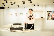 「加賀翔 芸人地図 Photo Exhibition」を訪れたかが屋・加賀