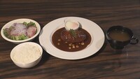 「チョコプラアキタメシ～食ってけ秋田のンメェ肉～」のワンシーン