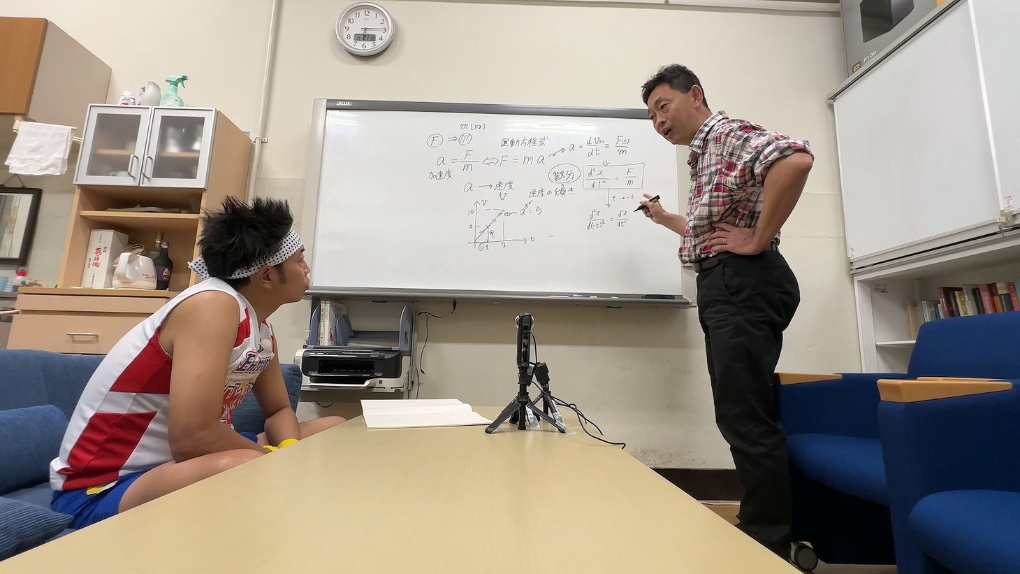 時間について学ぶサンシャイン池崎