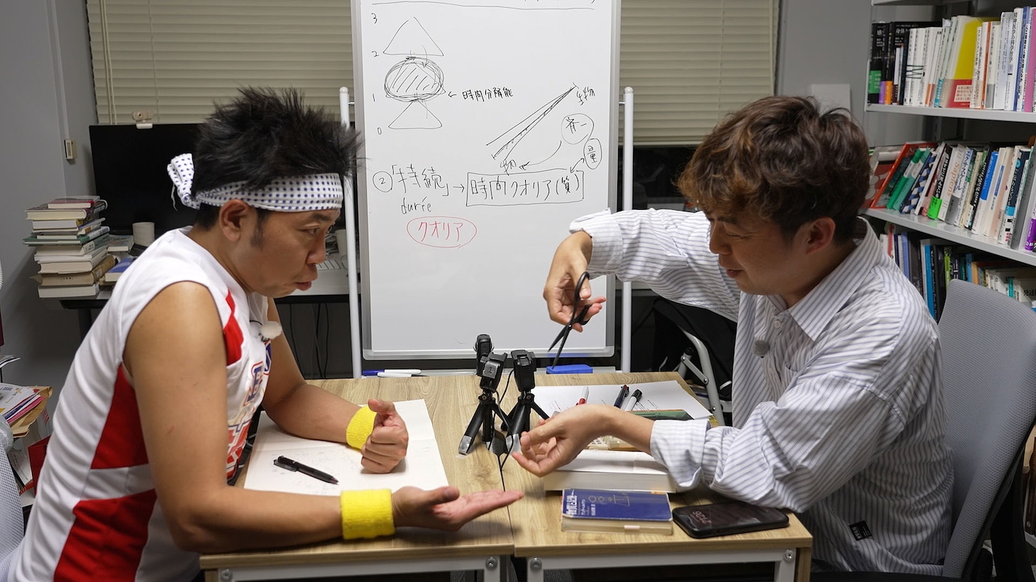 時間について学ぶサンシャイン池崎
