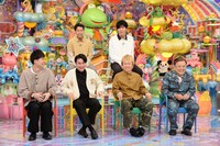 「ひとり暮らし長～い芸人」の（前列左から）アインシュタイン河井、平成ノブシコブシ吉村、見取り図リリー、とろサーモン久保田、（後列左から）ウエストランド井口、タイムマシーン3号・山本