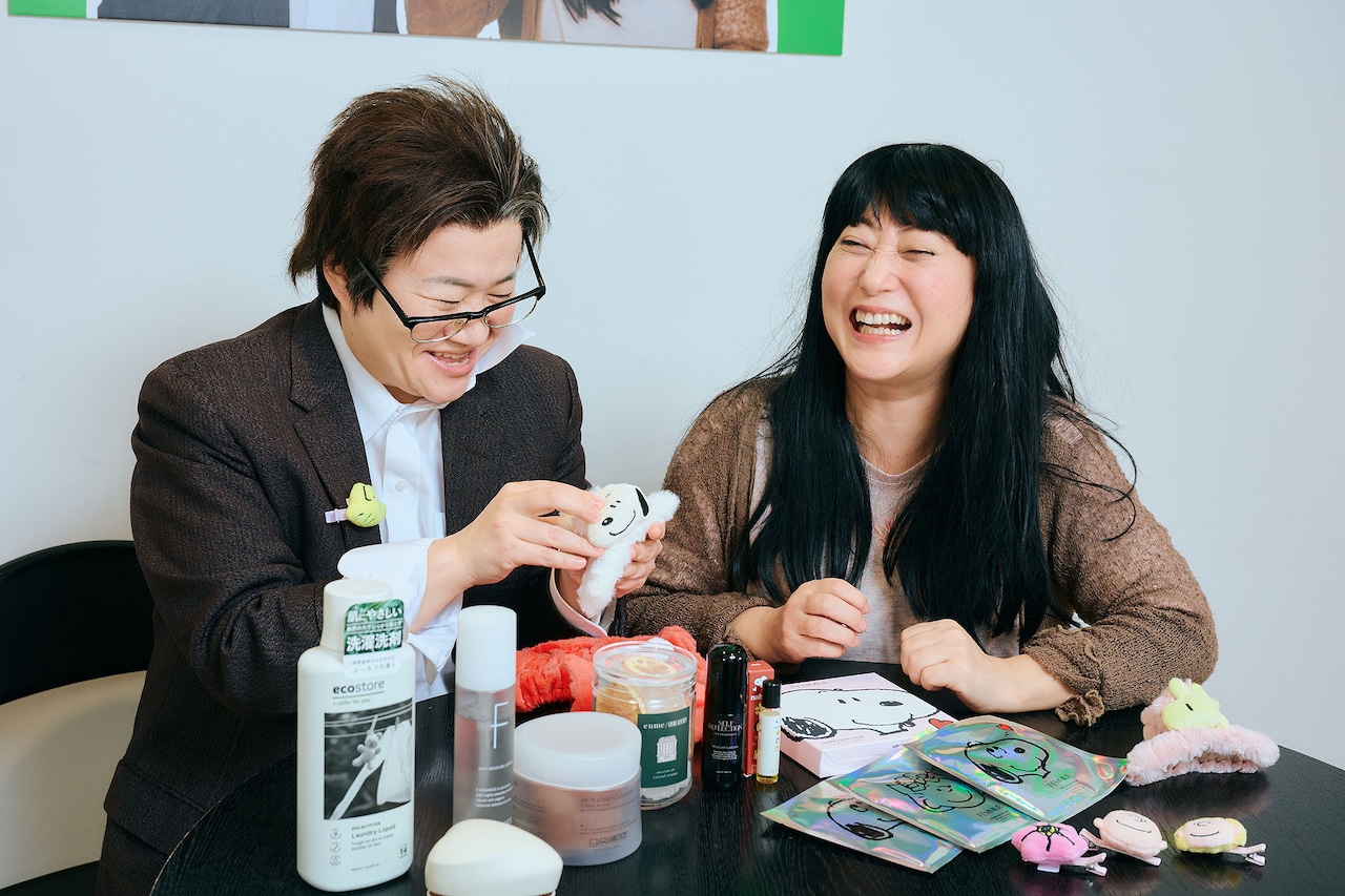 「徳子は髪の長い女だから」徳男がコスメキッチンで選んだギフトはスヌーピーのヘアクリップ