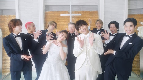 マイナビウエディング×WATWING「Let Me Kiss U」コラボMVの場面写真