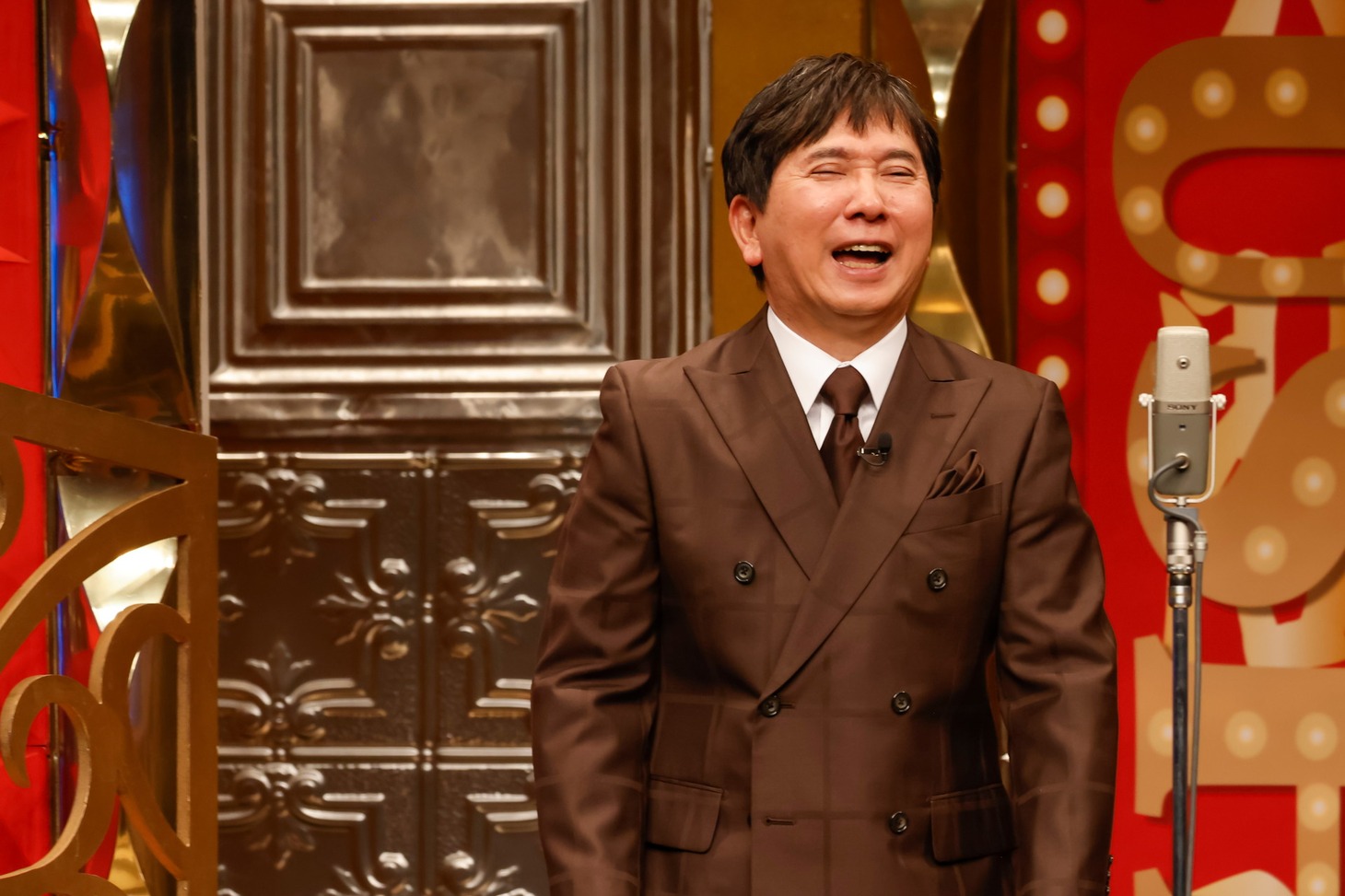 「2024年度版漫才 爆笑問題のツーショット ライブ」に出演した爆笑問題・田中