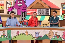 左から水田信二、千鳥