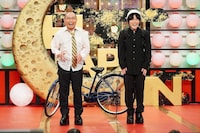 シークレットシューズを履いているラブレターズ