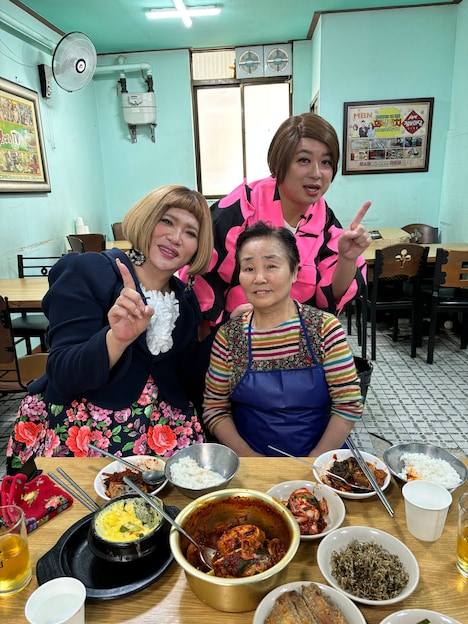 チョコレートプラネット松尾とIKKOが参加した「世界頂グルメ 2時間スペシャル」韓国ロケより