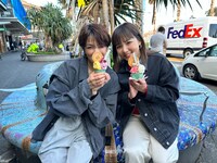 「世界頂グルメ 2時間スペシャル」オーストラリアロケに参加した（左から）吉瀬美智子、野呂佳代