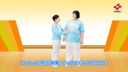 ヨネダ2000が出演したWeb動画「よんでん防災体操 ～YONDEN BOUSAI TAISOU～」のワンシーン