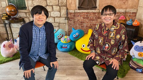 対談するバカリズムと堀井雄二