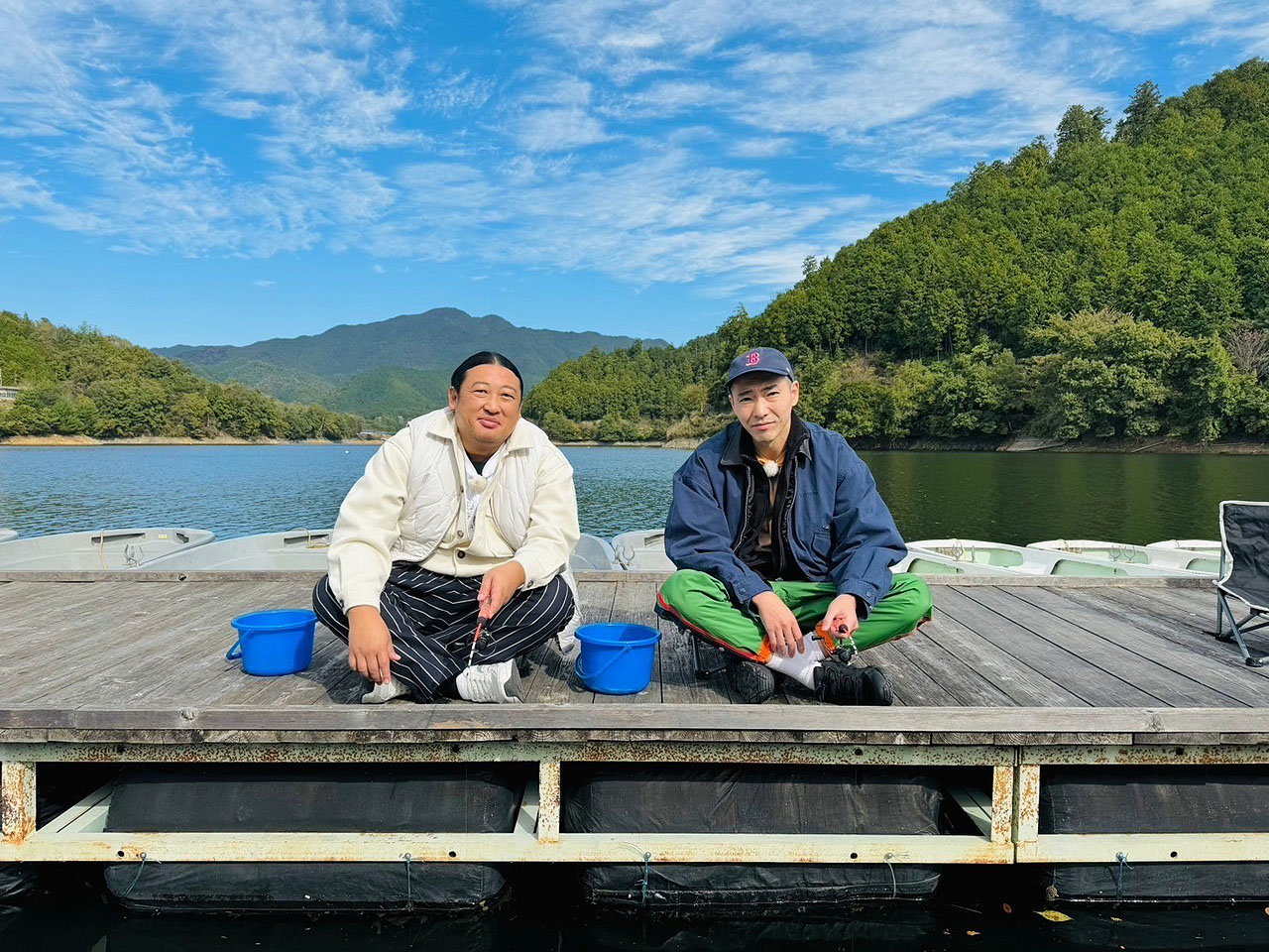 ロバート秋山と柄本佑が奈良・吉野町へ、大河ドラマ「光る君へ」出演の2人